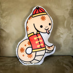 Load image into Gallery viewer, Year of the Snake Plush Pillow - Ni De Mama Chinese - Inspired Clothing | ,
