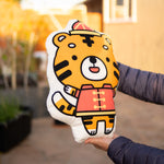 Load image into Gallery viewer, Year of the Tiger Plush Pillow - Ni De Mama Chinese - Inspired Clothing | ,
