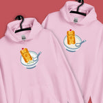 Load image into Gallery viewer, Youtiao (Fried Dough) Hoodie - Ni De Mama Chinese - Inspired Clothing | Congee , Soft Pink
