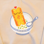 Load image into Gallery viewer, Youtiao (Fried Dough) Hoodie - Ni De Mama Chinese - Inspired Clothing | Congee , Soft Pink
