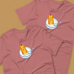 Load image into Gallery viewer, Youtiao (Fried Dough) T-Shirt - Ni De Mama Chinese - Inspired Clothing | Congee , Mauve
