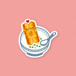 Load image into Gallery viewer, Youtiao (Fried Dough) Vinyl Sticker - Ni De Mama Chinese - Inspired Clothing | ,

