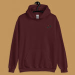 Load image into Gallery viewer, Boba Besteas Embroidered Hoodie - Limited Valentine&#39;s Edition - Ni De Mama Chinese - Inspired Clothing | Maroon , S
