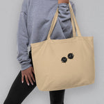 Load image into Gallery viewer, Boba Besteas Embroidered Large Tote - Ni De Mama Chinese Clothing

