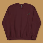 Load image into Gallery viewer, Boba Besteas Embroidered Sweatshirt - Ni De Mama Chinese Clothing
