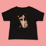 Load image into Gallery viewer, Boba Bliss Baby T-Shirt - Ni De Mama Chinese - Inspired Clothing | Black , 6 - 12m
