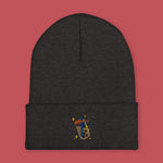 Load image into Gallery viewer, Boba Bliss Embroidered Beanie - Ni De Mama Chinese Clothing
