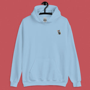 Boba Bliss Embroidered Hoodie - Ni De Mama Chinese Clothing
