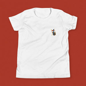 Boba Bliss Embroidered Kids T-Shirt - Ni De Mama Chinese Clothing