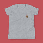 Load image into Gallery viewer, Boba Bliss Embroidered Kids T-Shirt - Ni De Mama Chinese Clothing
