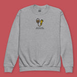 Load image into Gallery viewer, Boba IV Embroidered Kids Sweatshirt - Ni De Mama Chinese Clothing
