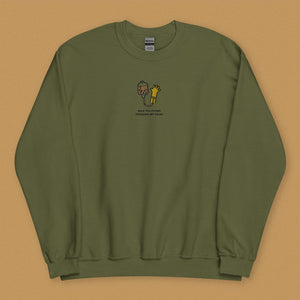 Boba IV Embroidered Sweatshirt - Ni De Mama Chinese Clothing