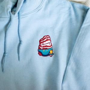 Char Siu Baby Embroidered Hoodie - Ni De Mama Chinese Clothing