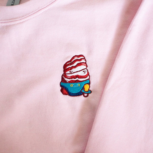Char Siu Baby Embroidered Sweatshirt - Ni De Mama Chinese Clothing