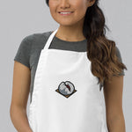 Load image into Gallery viewer, Char Siu Bao Embroidered Apron - Ni De Mama Chinese Clothing
