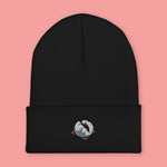 Load image into Gallery viewer, Char Siu Bao Embroidered Beanie - Ni De Mama Chinese Clothing
