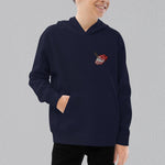 Load image into Gallery viewer, Char Siu Embroidered Kids Hoodie - Ni De Mama Chinese Clothing

