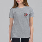 Load image into Gallery viewer, Char Siu Embroidered Kids T-Shirt - Ni De Mama Chinese Clothing
