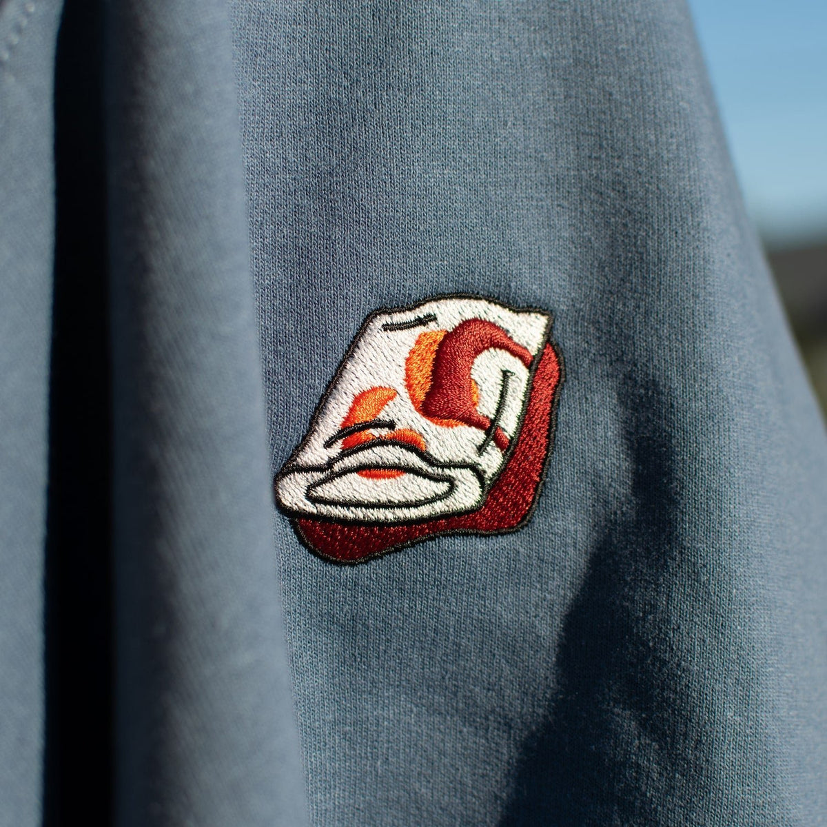 Cheung Fun Embroidered Sweatshirt - Shop Ni De Mama Clothing