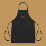 Load image into Gallery viewer, Chicken Feet Embroidered Apron - Ni De Mama Chinese Clothing

