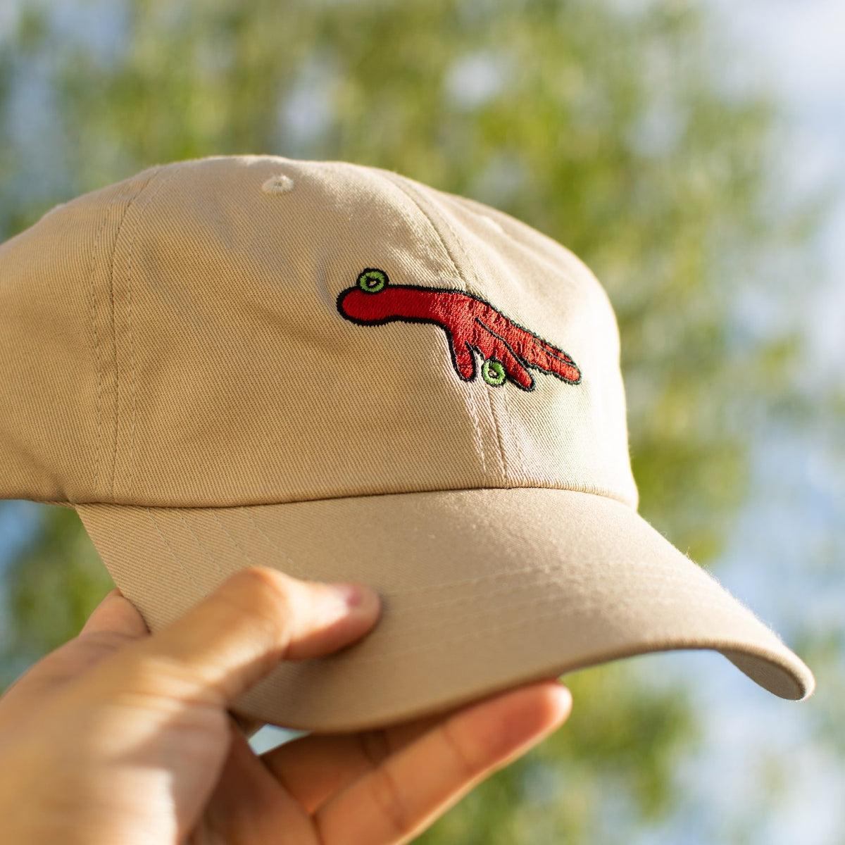 Chicken Feet Embroidered Cap - Shop Ni De Mama Clothing