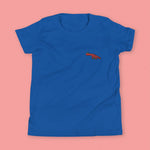 Load image into Gallery viewer, Chicken Feet Embroidered Kids T-Shirt - Ni De Mama Chinese Clothing
