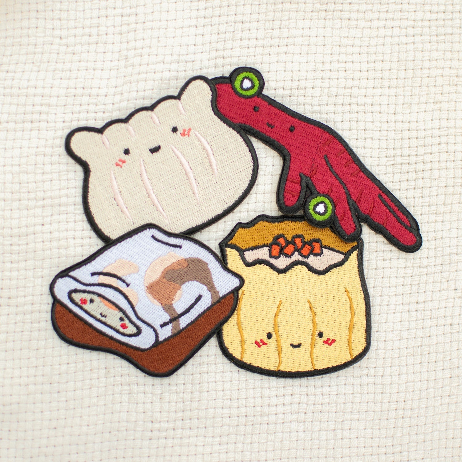 Chicken Feet Embroidered Patch - Ni De Mama Chinese Clothing