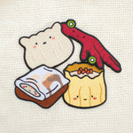 Load image into Gallery viewer, Chicken Feet Embroidered Patch - Ni De Mama Chinese Clothing
