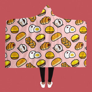 Chinese Bao Hooded Blanket / Overstock (Final Sale) - Ni De Mama Chinese - Inspired Clothing | Soft Pink , Youth