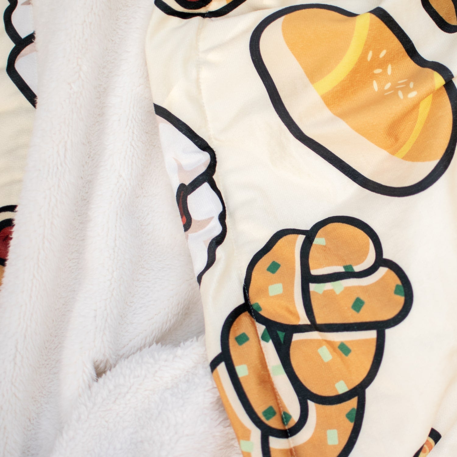 Chinese Bao Snug Blanket Hoodie - Ni De Mama Chinese Clothing