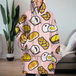 Load image into Gallery viewer, Chinese Bao Snug Blanket Hoodie - Ni De Mama Chinese Clothing
