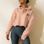 Load image into Gallery viewer, Dim Sum Embroidered Crop Hoodie - Limited Valentine&#39;s Edition - Ni De Mama Chinese - Inspired Clothing | Pewter Grey , S
