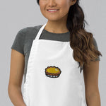 Load image into Gallery viewer, Egg Tart Embroidered Apron - Ni De Mama Chinese Clothing
