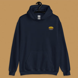 Egg Tart Embroidered Hoodie - Ni De Mama Chinese Clothing