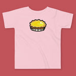 Load image into Gallery viewer, Egg Tart Toddler T-Shirt - Ni De Mama Chinese - Inspired Clothing | Pink , 2T
