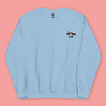 Load image into Gallery viewer, Flower Bridge Embroidered Sweatshirt - Ni De Mama Chinese Clothing
