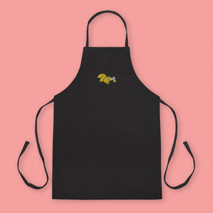 Fortune Cookie Embroidered Apron - Ni De Mama Chinese Clothing