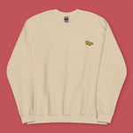 Load image into Gallery viewer, Fortune Cookie Embroidered Sweatshirt - Ni De Mama Chinese Clothing
