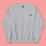 Load image into Gallery viewer, Fortune Cookie Embroidered Sweatshirt - Ni De Mama Chinese Clothing
