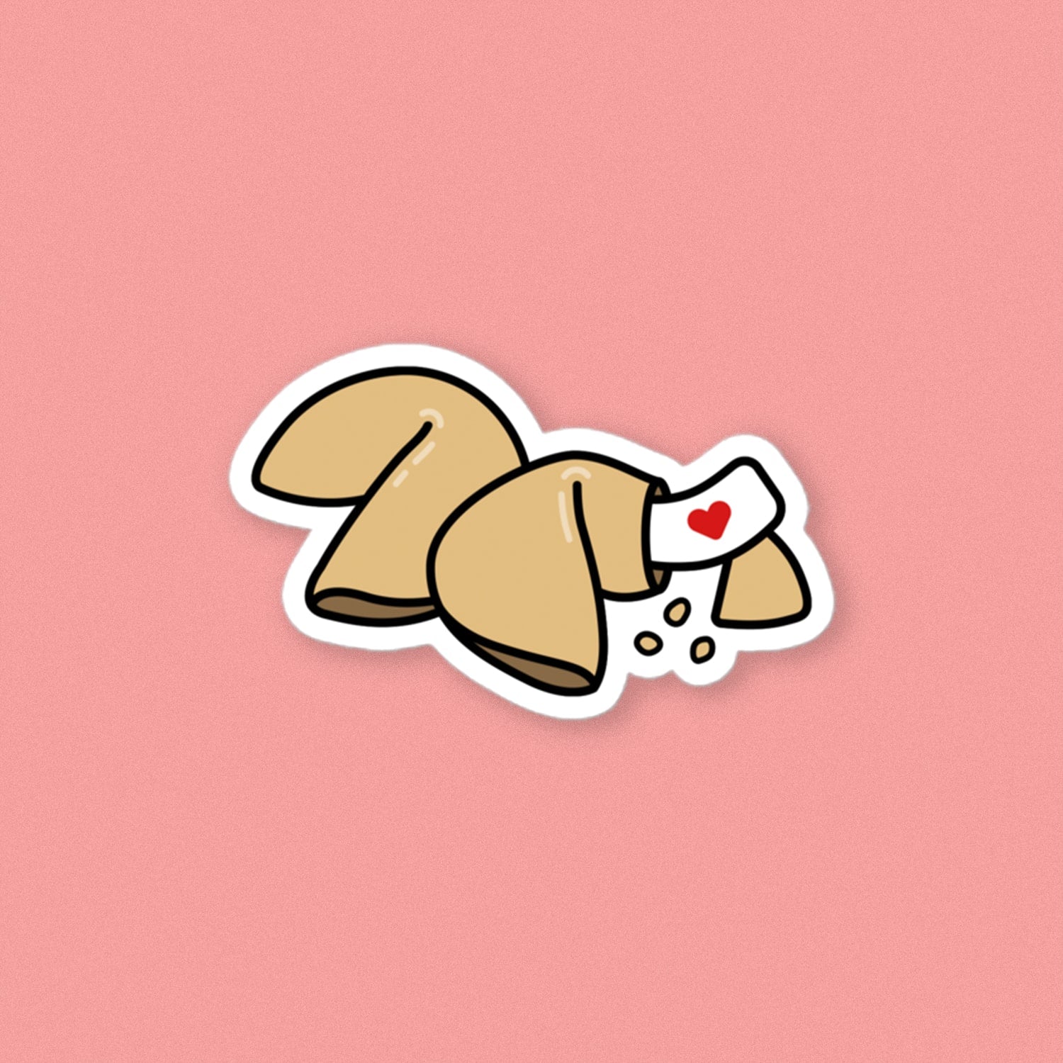 Fortune Cookie Vinyl Sticker - Ni De Mama Chinese Clothing