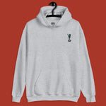 Load image into Gallery viewer, Green Onion Embroidered Hoodie - Ni De Mama Chinese Clothing
