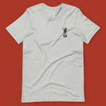 Load image into Gallery viewer, Green Onion Embroidered T-Shirt - Ni De Mama Chinese Clothing
