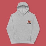 Load image into Gallery viewer, Ha Ha Ha Embroidered Kids Hoodie - Ni De Mama Chinese Clothing
