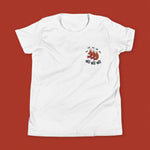 Load image into Gallery viewer, Ha Ha Ha Embroidered Kids T-Shirt - Ni De Mama Chinese Clothing
