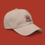 Load image into Gallery viewer, Ha Ha Ha (Shrimp) Embroidered Cap - Ni De Mama Chinese - Inspired Clothing | Canvas ,
