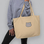 Load image into Gallery viewer, Har Gow Embroidered Large Tote - Ni De Mama Chinese Clothing
