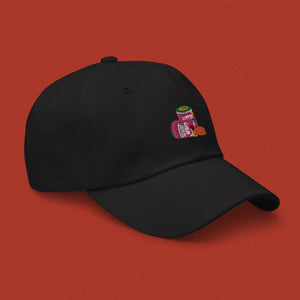 Haw Flakes Embroidered Cap - Ni De Mama Chinese - Inspired Clothing | Black ,