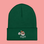 Load image into Gallery viewer, Ho Ho Ho Embroidered Beanie - Ni De Mama Chinese Clothing
