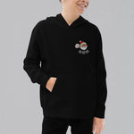 Load image into Gallery viewer, Ho Ho Ho Embroidered Kids Hoodie - Ni De Mama Chinese Clothing
