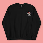 Load image into Gallery viewer, Ho Ho Ho Embroidered Sweatshirt - Ni De Mama Chinese Clothing
